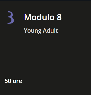 Modulo 8 – Young Adult